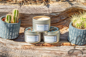Buckstitch & Beads Candle