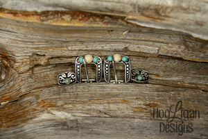 3/4" Buckles with Stones