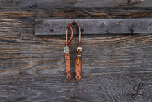 Load image into Gallery viewer, Cream Braid Short Cheek Headstall