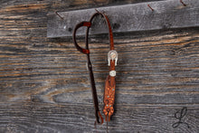 Load image into Gallery viewer, Cactus and Sunflower Regular Cheek Headstall