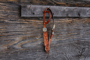 Cactus and Sunflower Regular Cheek Headstall