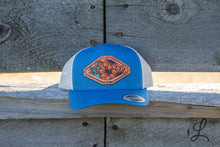 Load image into Gallery viewer, Trucker Caps with Carved Leather Patch