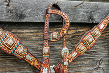 Load image into Gallery viewer, Square Concho Tack Set