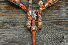 Load image into Gallery viewer, Square Concho Tack Set