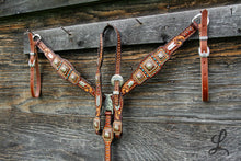 Load image into Gallery viewer, Square Concho Tack Set