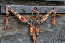 Load image into Gallery viewer, Red and White Tack Set
